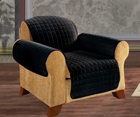 The hardest part is to estimate the cover's success before it's actually out there, selling. Elegant Comfort Reversible Quilted Chair Cover, Black/Gray ...