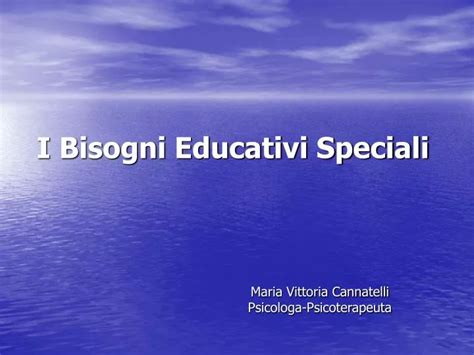 Ppt I Bisogni Educativi Speciali Powerpoint Presentation Free