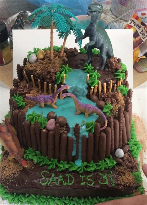 Dinosaur Birthday Cake Ideas Homemade Karin Good Bruidstaart