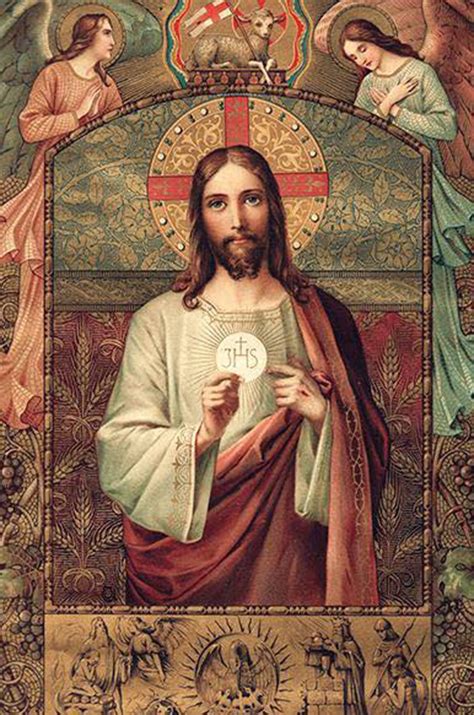 The Eucharistic Heart Of Jesus Catholicism Pure And Simple