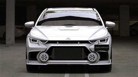 2022 Mitsubishi Lancer Evo Details And Features Youtube
