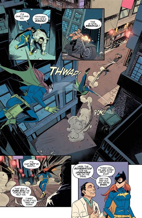 Weird Science Dc Comics Preview Batgirl Annual 1