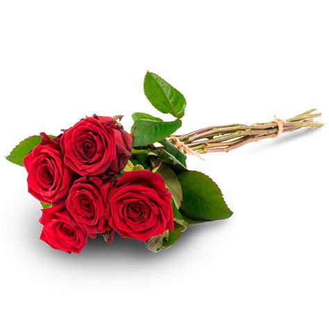 5 red roses finland interflora eesti flower delivery