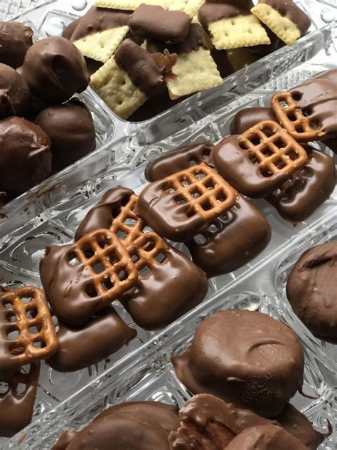 Chocolate Dipped Treats A Touch Of Salt And Love