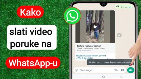 Kako Slati Video Poruke Na Whatsapp Whatsapp Novo A Uriranje