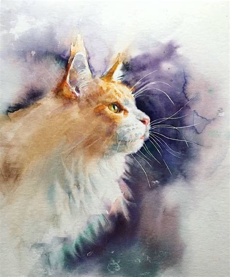 Follow Watercolorverse For Daily Awesome Watercolor Paintings 🎨