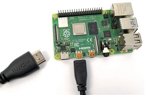 Raspberry Pi Micro-HDMI to Standard HDMI, 1m Black