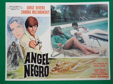 Jorge Rivero Angel Negro Original Cartel De Cine 7000 En Mercado Libre