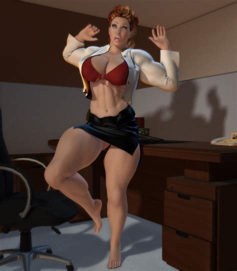 Joanie S Muscle Growth By Willdial On DeviantArt