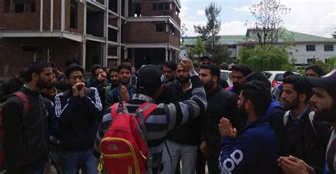 Khudwani Encounter Protests Rock Kashmir University Iust Kashmir Life