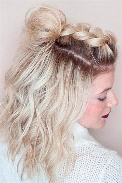 Cute Fast Easy Hairstyles For Medium Hair 20 Easy Updo Hairstyles For