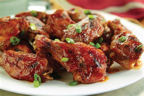 Combine all the ingredients in a mixing bowl (except chicken off. Spicy Sesame Chicken Wings - My Food and Family