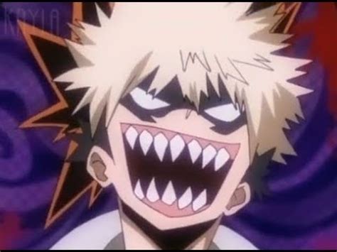 Every time deku gets stronger, i grit my teeth to keep from falling behind. You so fuckin precious when you smile (Bakugou version ...