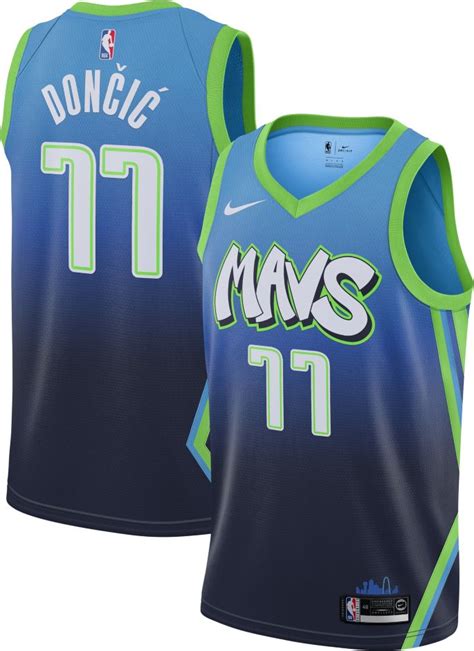 Get Luka Doncics 77 City Jersey For The Dallas Mavericks Nike Edition