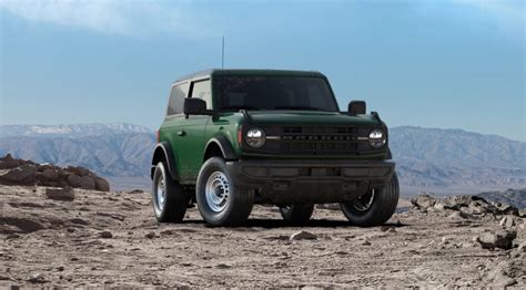 2022 Ford Bronco Gains New Eruption Green Metallic Color Mykcford