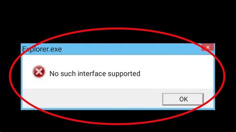 How To Fix Explorerexe No Such Interface Supported Error On Windows