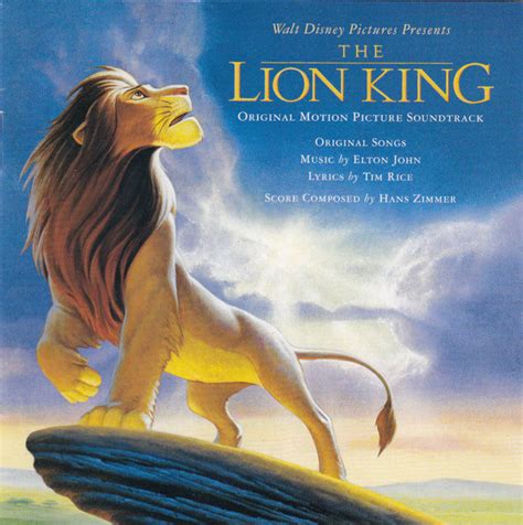 The Lion King Original Motion Picture Soundtrack Various アルバム