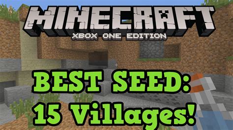 Minecraft Xbox One Best Seed 15 Villages 10 Temples And Floating