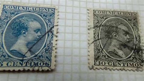 Some Rare Spain Postage Stamps Youtube