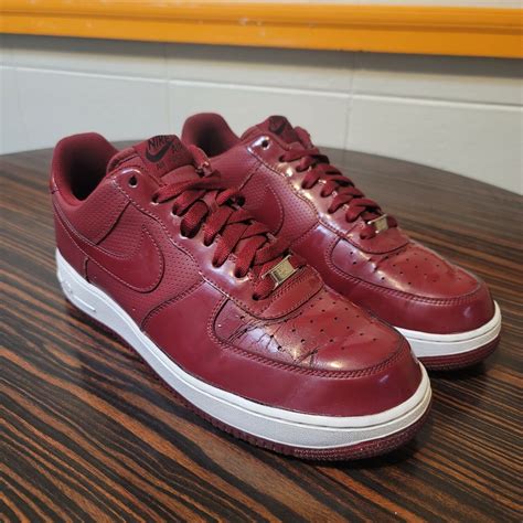 Nike Air Force 1 Maroon The Classic And Timeless Sneaker In A Rich Red