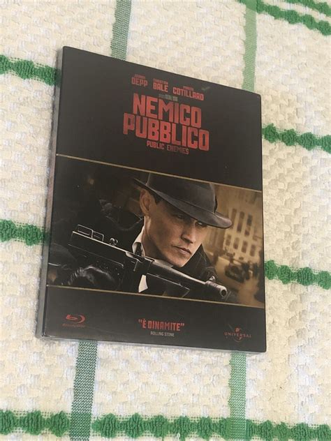 Nemico Pubblico Public Enemies Blu Ray Discsigillato Italia Ebay