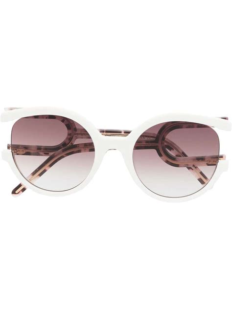 Face À Face Aalto 1 Round Frame Sunglasses Editorialist