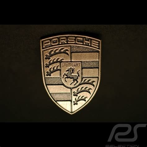 Pin écusson Porsche Gris Selection Rs