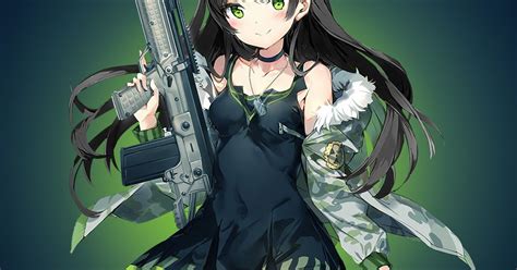 1080x1080 Anime Girl Gun My XXX Hot Girl
