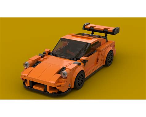 Lego Moc Porsche 911 Gt3 Rs 8 Stud Wide Sc Style By Mobilbenja