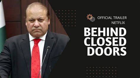 Behind Closed Doors The Documentary On Which Arshad Sharif Was