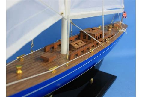 Ready to display and not kits. Velsheda Wooden Sailboat Model Decoration