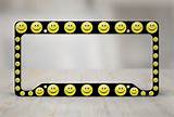 Smiley Face License Plate Frame Pictures