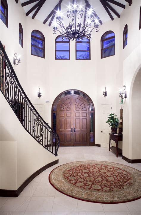 Best For Houses With A High Rise Ceiling This Foyer Speaks Of Beauty
