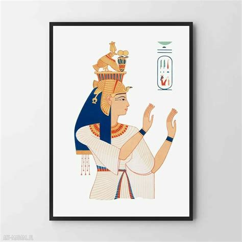 Plakat Obraz Starożytny Egipt 40x50 Cm Grafika Starożytność