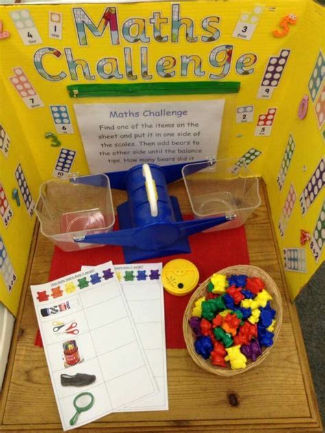 Weighing Compare Bears Eyfs Activities Math Activities Preschool Math Challenge