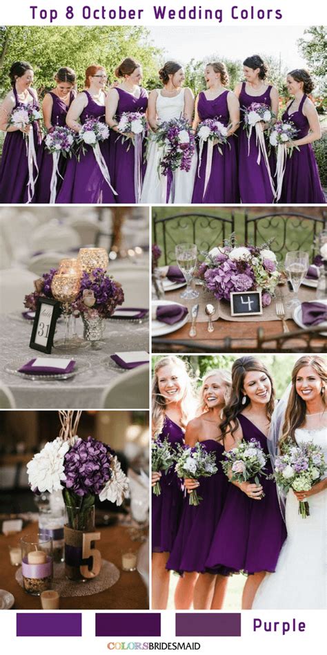 Greatest romantic weddings #romanticweddings | October wedding colors