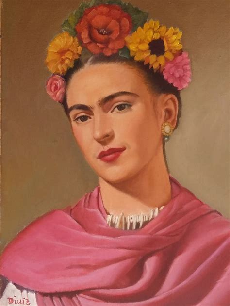 Pin De Juan Antonio Diniz Garcia En Retratos Al óleo De Frida Kahlo