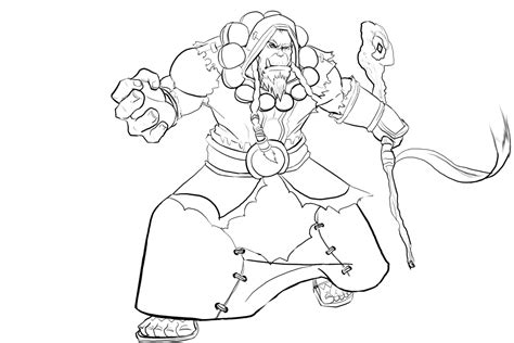 World Of Warcraft Coloring Page To Print Coloring Home