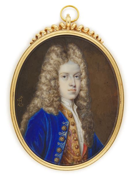 Portrait Of Sir Thomas Reade 4th Bt 1684 1752 Circa 1705 Old