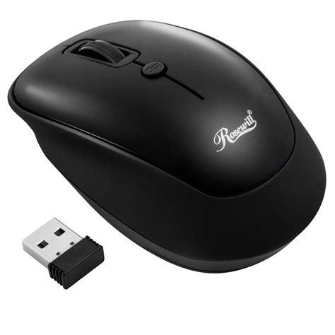 Rosewill Rwm 001 Portable Cordless Compact Travel Mouse Optical Sensor