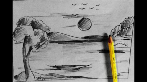 Creative Simple Pencil Drawings Of Nature Here You Can Explore Hq