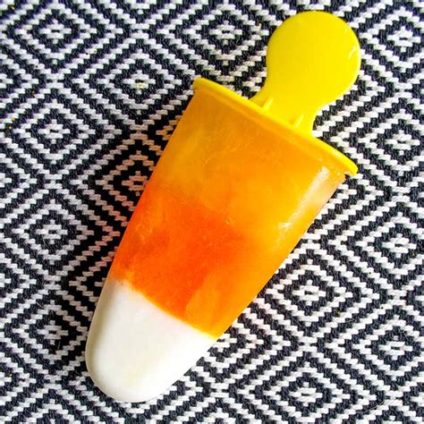 Candy Corn Popsicles Psst Theyre Healthy All Things Thrifty