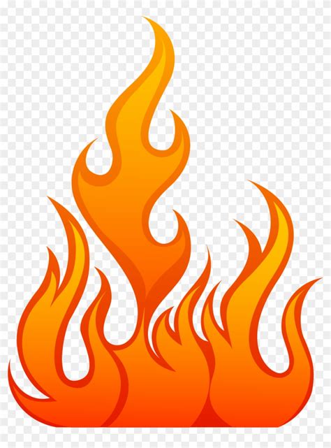 Flame Fire Fire Flames Vector Free Transparent Png Clipart Images