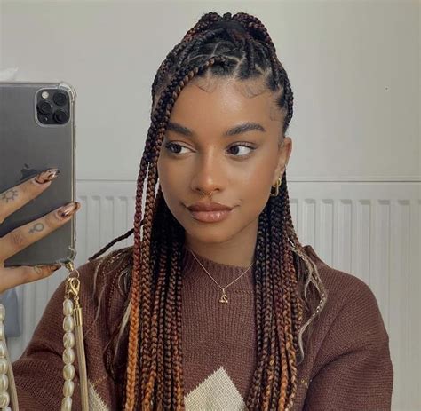 40 Box Braids Hairstyles For Black Women To Try In 2021