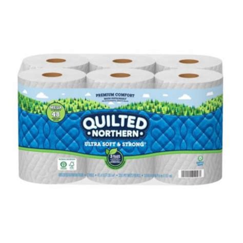 Quilted Northern Ultra Soft And Strong Toilet Paper 12 Mega Rolls Premium