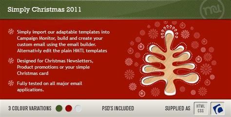 Christmas Email Template Premium Collection Psddude