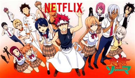 Shokugeki No Soma Popular Anime Finalmente Llegó A Netflix Animes La República
