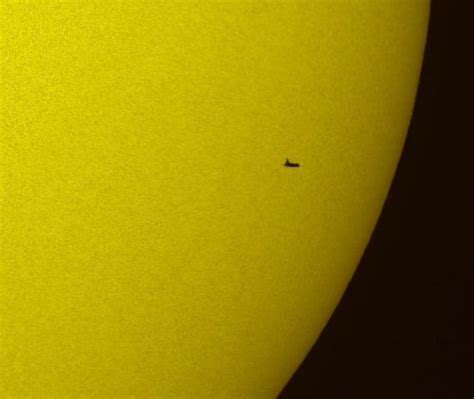 Space Shuttle Caught On Camera While Speeding Across The Sun Incredible Diary By Dr Prem A