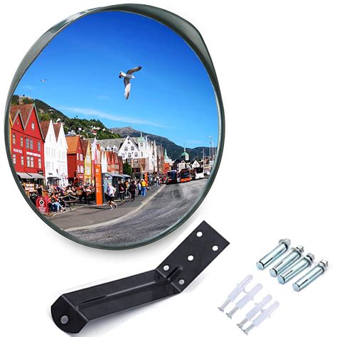 12 Inch Convex Mirror Clear View Driveway Park Assistant Curved Security Mirror Other Retail