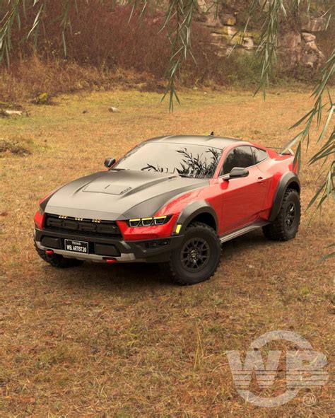 Ford Mustang Raptor R Is An Imaginary Jacked Up Pony That Wed Love To